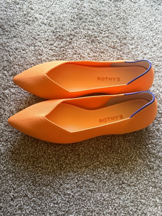 Rothy's Shoes - Rothy's Tangerine Point
